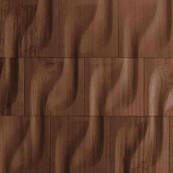 Paneel Holz aus Eiche mit dem Paneel Impressions von Karim Rashid der Designer-Serie von Naturewalls x Form At Wood.