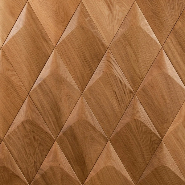 Holzwand Caro Minus der Smooth-Serie in Eiche von Naturewalls x Form At Wood.