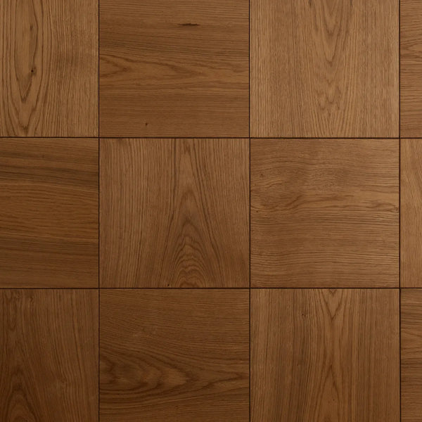 Paneel Holz Square der Flat-Serie in Eiche von Naturewalls x Form At Wood.